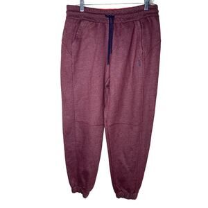 LNDR Maroon jogger sweatpants size Medium
